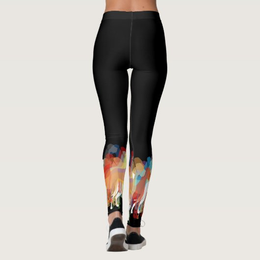 Grote Denen Leggings (Achterkant)