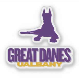 Grote Denen - UAlbany - College Baseball Spirit Sticker