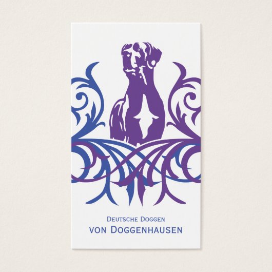 Grote Denen Visitekaartje (Voorkant)