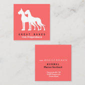 Grote Denen Visitekaartjes (Voorkant / Achterkant)