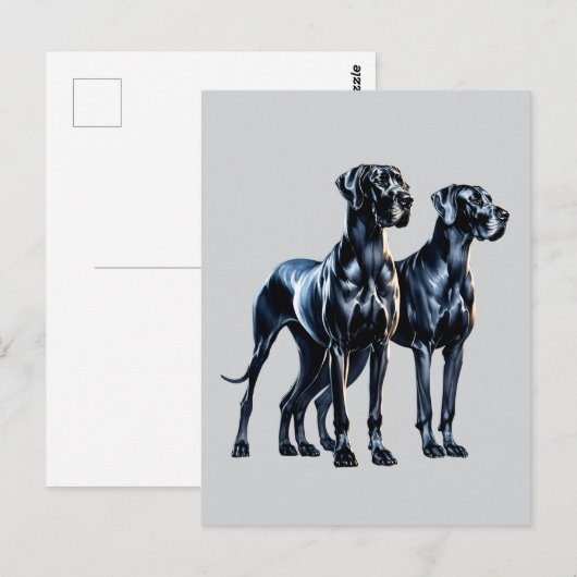 Grote Denen Waterverf Briefkaart (Voorkant / Achterkant)