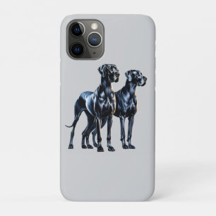 Grote Denen Waterverf Case-Mate iPhone Case