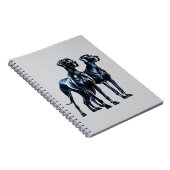 Grote Denen Waterverf Notitieboek (Rechterzijde)
