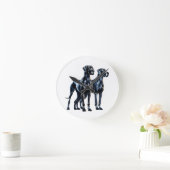 Grote Denen Waterverf Ronde Klok (Huis)