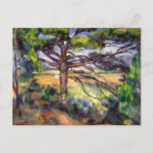 Grote dennen in de buurt van Aix Cezanne Briefkaart (Voorkant)