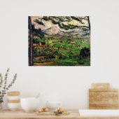 Grote dennen - Paul Cezanne - c1890 Poster (Keuken)