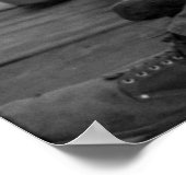 Grote Depressie Barbershop 1930 Poster (Hoek)