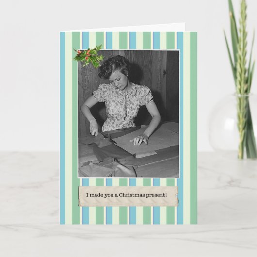 Grote Depressie Grappige Kerst Kaarten (Voorkant)