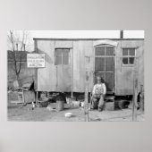 Grote Depressie, jaren '40 Poster (Voorkant)