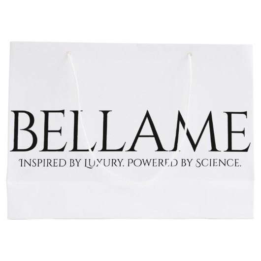 Grote detailhandels-/Gift Bellame-tas Groot Cadeauzakje (Achterkant)