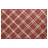 Grote diagonaal rood en wit stof (Fat Quarter)