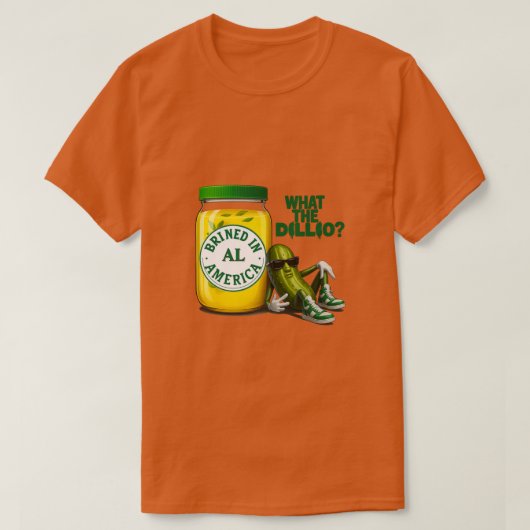 Grote Dill Gepekeld in Amerika T-shirt (Design voorkant)