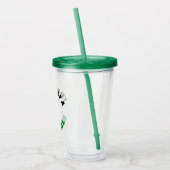 Grote Dill Pickle Grappige Opmerking Acryl Drinkbeker (Links)