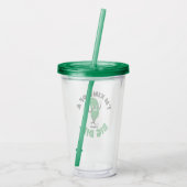 Grote Dill Pickle Grappige Opmerking Acryl Drinkbeker (Achterkant)