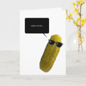 GROTE DILLE CONGRATS KAART (Gele Bloem)