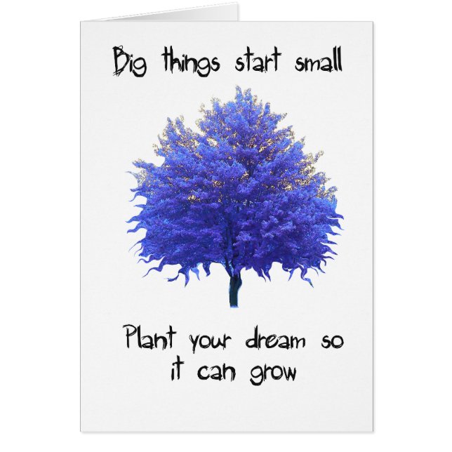 Grote dingen beginnen klein (Voorkant)