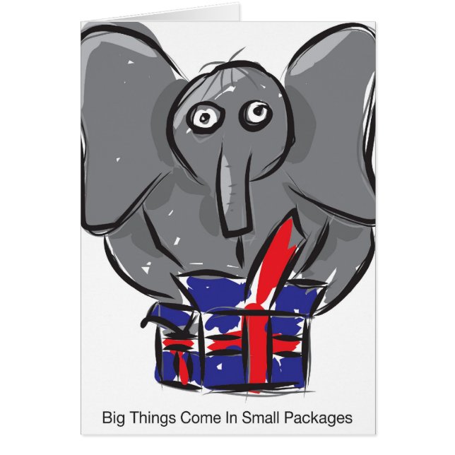 Grote dingen komen in kleine pakketten (Voorkant)