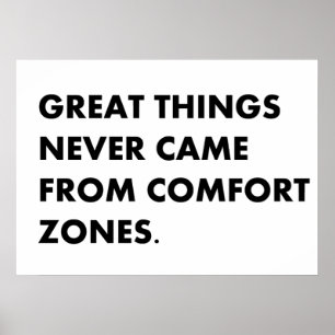 Grote dingen kwamen nooit poster