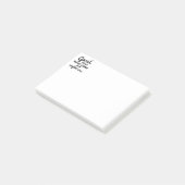 Grote dingen kwamen nooit uit de comfort-zones post-it® notes (Schuin)