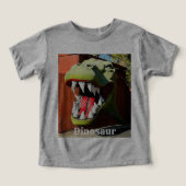 Grote dinosaurus op kop (Design voorkant)