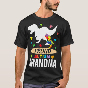 Grote Dinosaurus T Rex & Autisme Kind Shirt Trots
