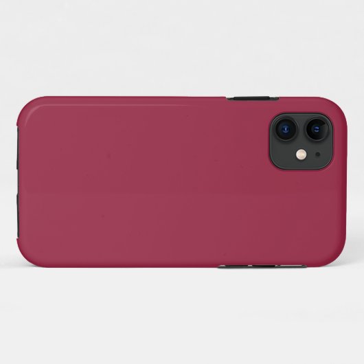 Grote dip o’ruby (vaste kleur) Case-Mate iPhone case (Achterkant (horizontaal))