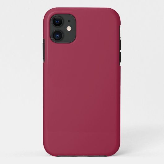 Grote dip o'ruby (effen kleur) Case-Mate iPhone case (Achterkant)