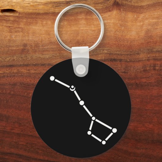 Grote Dipper hemelruimte Sleutelhanger (Achterkant)