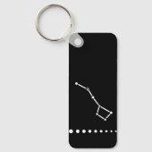 Grote Dipper Ruimte Celestial Sleutelhanger (Voorkant)