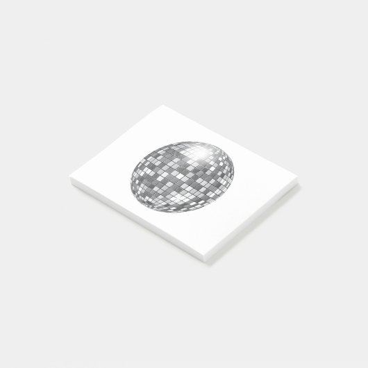 grote disco ball post-it® notes (Schuin)