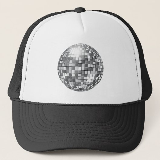 grote disco ball trucker pet (Voorkant)