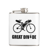 Grote Divide Bikepacking Route Heupfles (Voorkant)