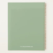 Grote Doelstellingen Boek Witte Wijze Groen Planner (Achterkant)