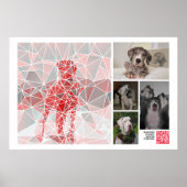 Grote Dogue de Bordeaux-puppy te koop poster (Voorkant)
