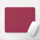 Grote dompel o'ruby  (effen kleur) muismat (Met muis)