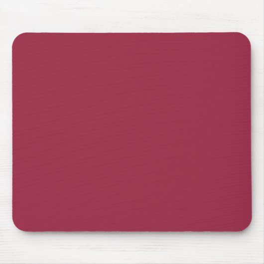 Grote dompel o'ruby  (effen kleur) muismat (Voorkant)