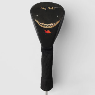Grote donkere haai golfheadcover