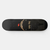 Grote donkere haai persoonlijk skateboard (Horizontaal)