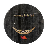 Grote donkere haai snijplank (Voorkant)