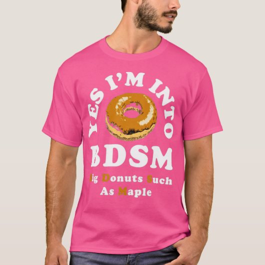 Grote donuts zoals esdoorn t-shirt (Voorkant)