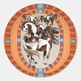 grote doos van verf Sticker