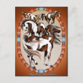 Grote doos verf Briefkaart (Voorkant)