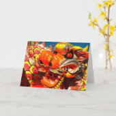 Grote draak kaart (Gele Bloem)