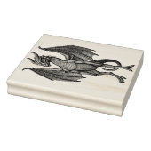 Grote Dragon Wood Art Rubber Stamp Rubberstempel (Stempel)