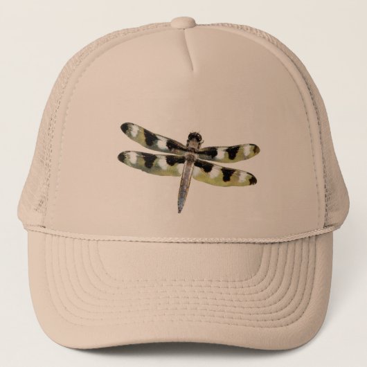 Grote Dragonfly met Wings-out Trucker Pet (Voorkant)