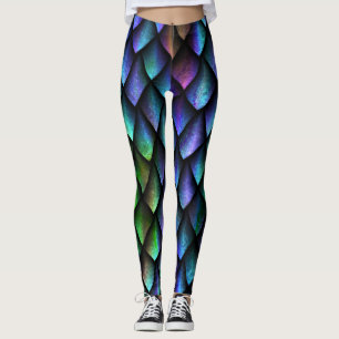 Grote drakenschaal leggings