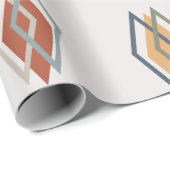 Grote drievoudige diamanten cadeaupapier (Rol Hoek)