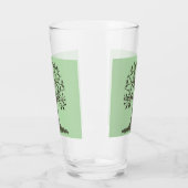 🌳 Grote Drinkglas Levensboom🥛 Glas (Links)