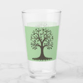 🌳 Grote Drinkglas Levensboom🥛 Glas (Voorkant)