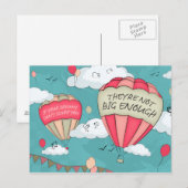 Grote dromen briefkaart (Voorkant / Achterkant)